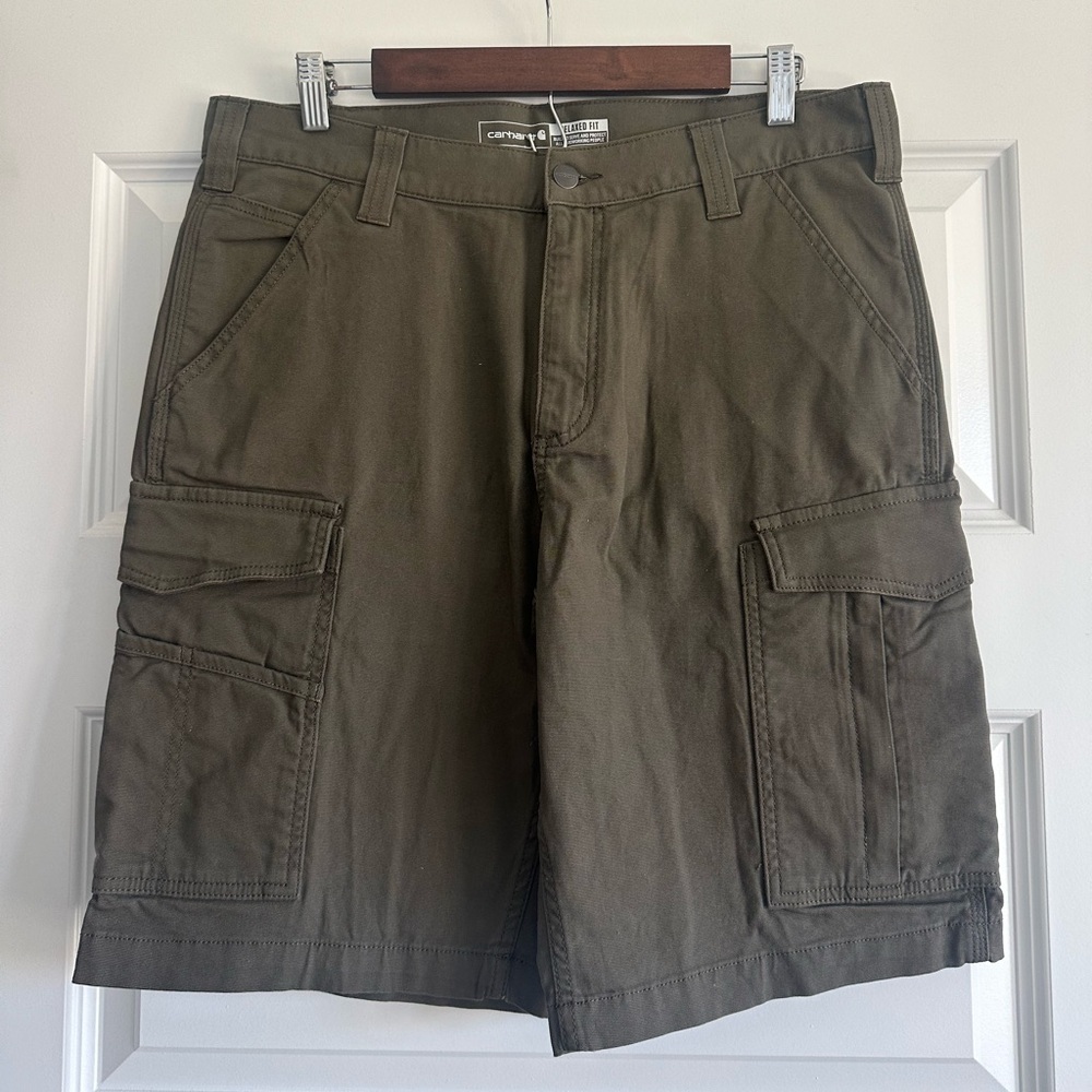 Carhartt Men's Cargo Shorts - Dark Olive